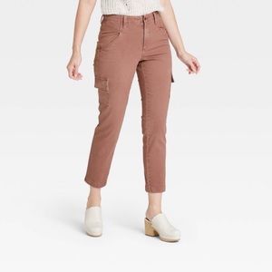 High-Rise Straight Fit Jeans